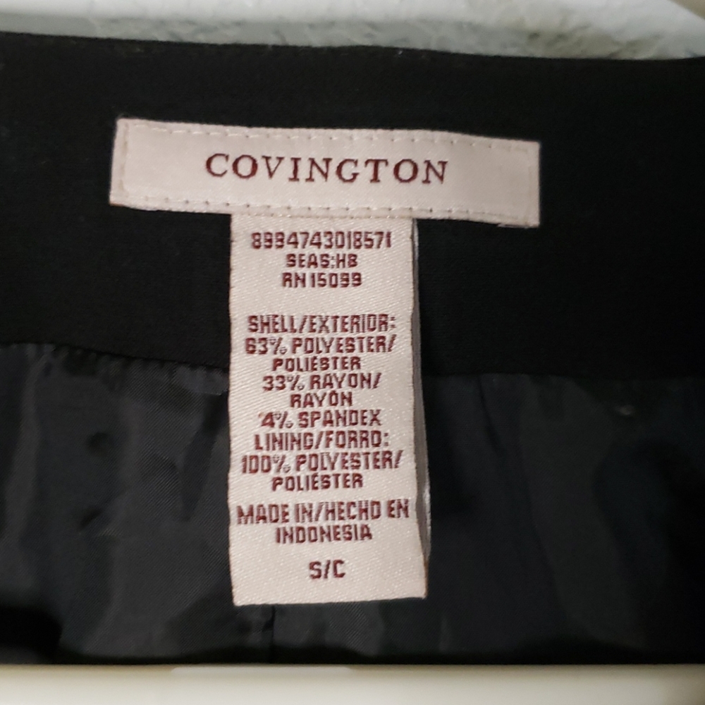 Covington black vest small - Picture 3 of 4
